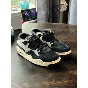 New-Nike Air Jordan 4 RM Black Gym Red Sail. Youth size 6 Women's size 7.5 or 8